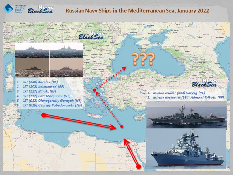 Росія стягує в Чорне море військові кора…