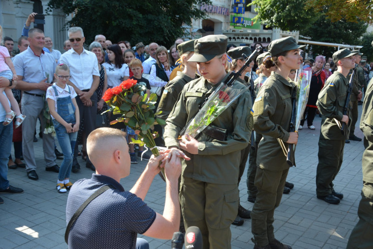 У Вінниці в день присяги нацгвардієць на…