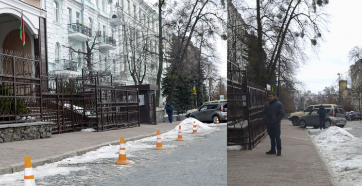 В Киеве посольство Беларуси захватило ку…