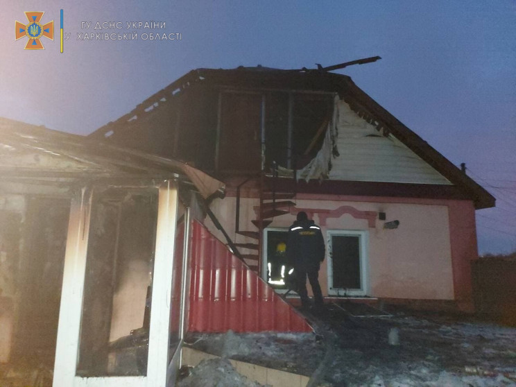 В Харькове в частном доме сгорел мужчина…