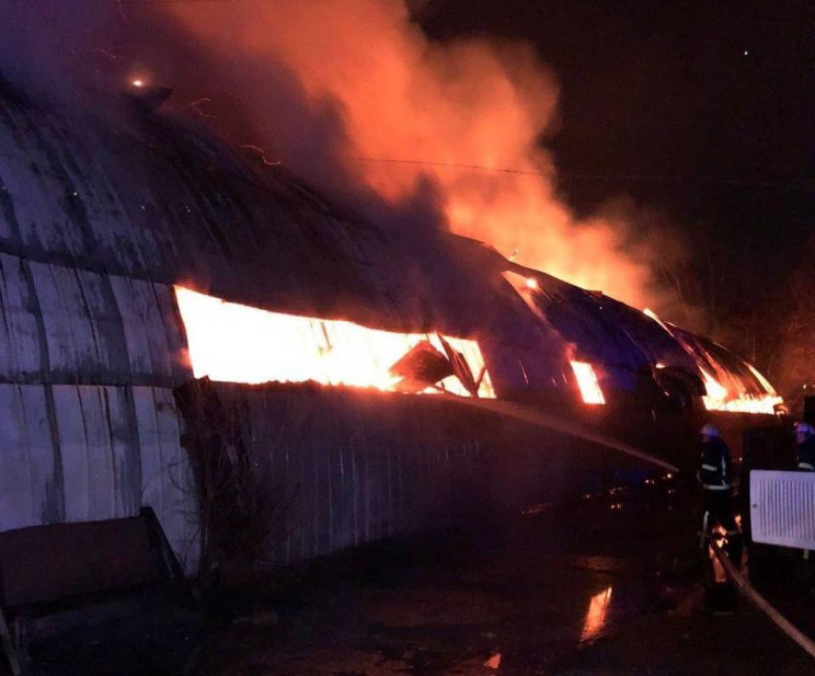 На Київщині сталася масштабна пожежа на…