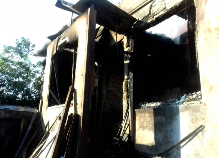 На Одесчине почти дотла сгорел жилой дом…
