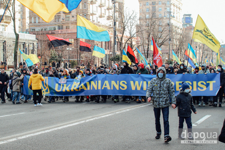 "Україна чинитиме опір!": У Києві пройшо…