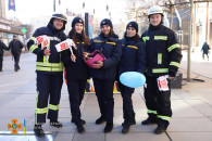 В центре Днепра пожарные праздновали Ден…