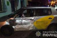 В Харькове такси после столкновения с фу…