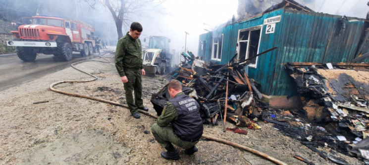 В окупованому Криму під час пожежі загин…