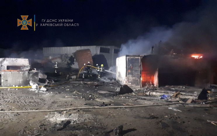 В Харькове потушили пожар на территории…