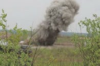 Обстріл танкової бригади на Дніпропетров…