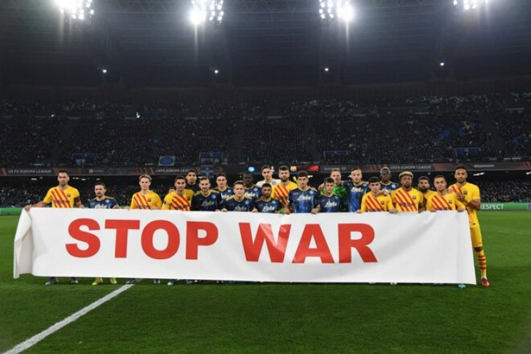 "Барселона" та "Наполі" підтримали украї…