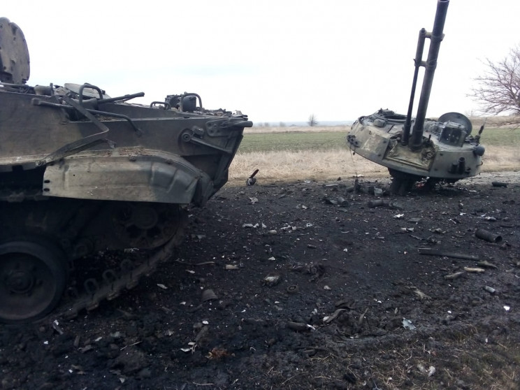 Штурмовики 128-ї знищили російський БМП-…
