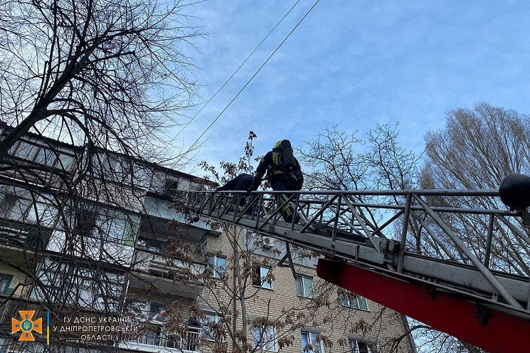 Под Днепром горела квартира в доме: Ребе…