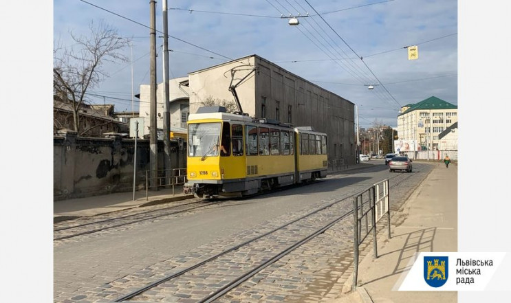 У Львові запровадили тимчасовий трамвайн…