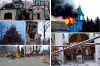 Рашисти розбомбили 28 церков в Україні…