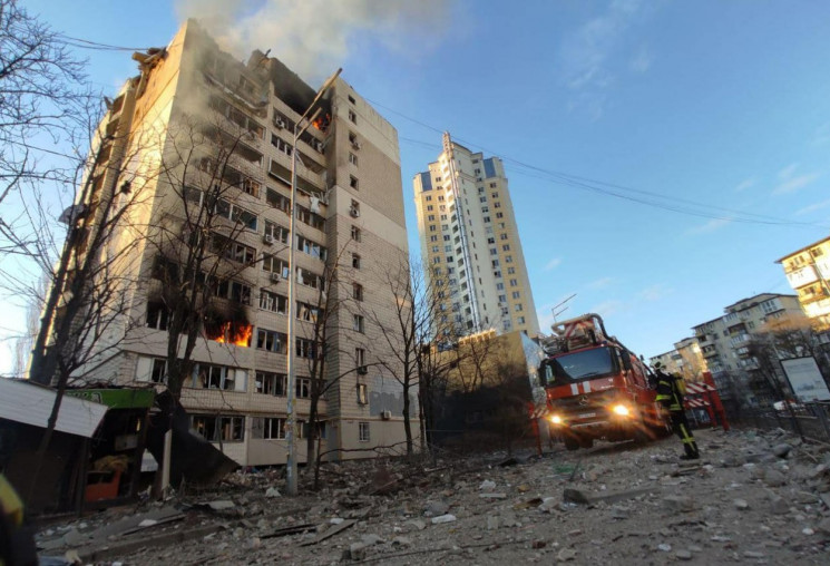 Ранковий обстріл Києва: Під ворожий вого…