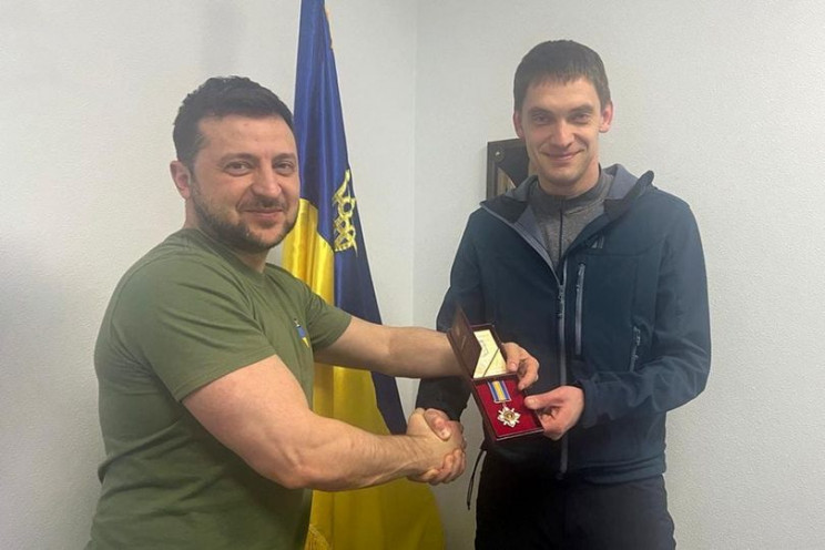 Мэр Мелитополя получил орден "За мужеств…