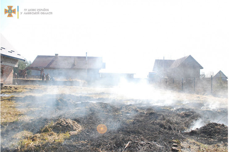 За добу на Львівщині палії сухої трави з…