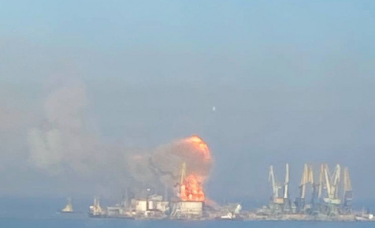 У порту окупованого Бердянська – вибухи…