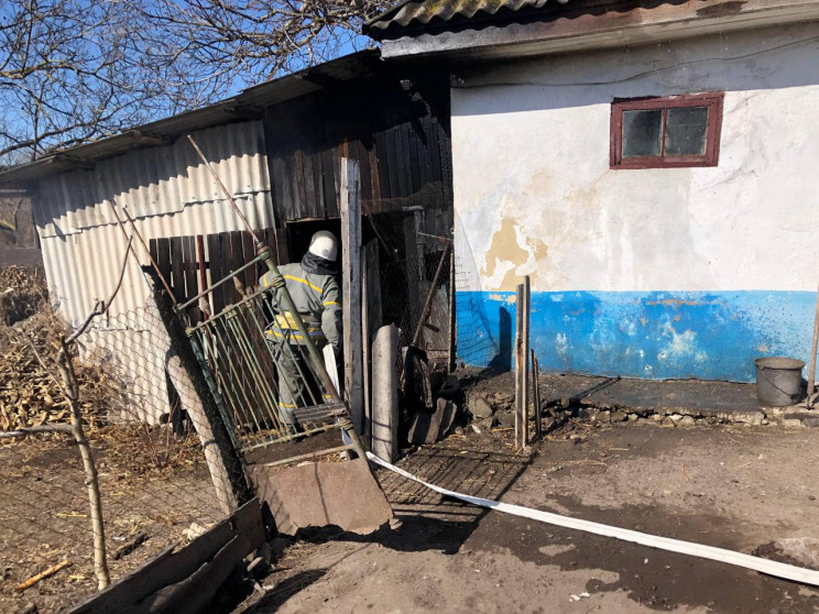 У Чечельницькій громаді сталася пожежа…
