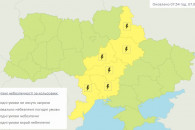 В некоторых областях Украины — грозы и г…