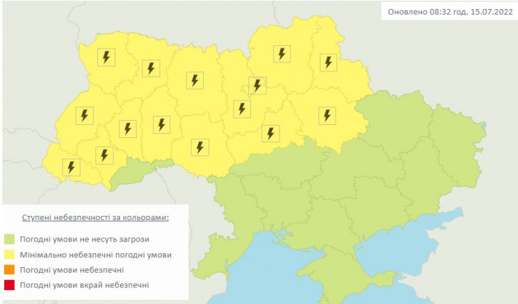 В половине областей Украины объявлено шт…
