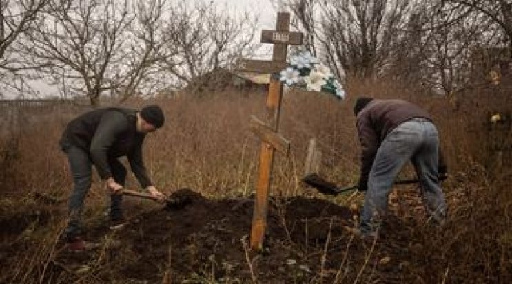 В Херсонской области обнаружили могилу с…