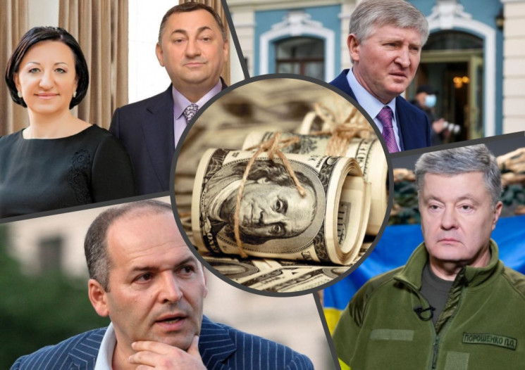 ТОП-20 найбагатших українців…