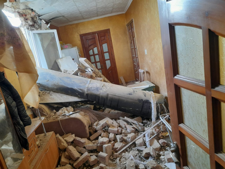 На Івано-Франківщині ракета прилетіла пр…