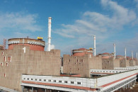 Один из энергоблоков Зпорожской АЭС врем…