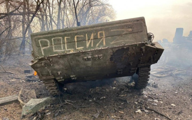За добу в Україні знищено ще 820 рашисті…