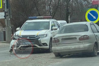 Автівка копів у Хмельницькому потрапила…