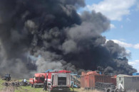 На Київщині велика пожежа (ВІДЕО)…