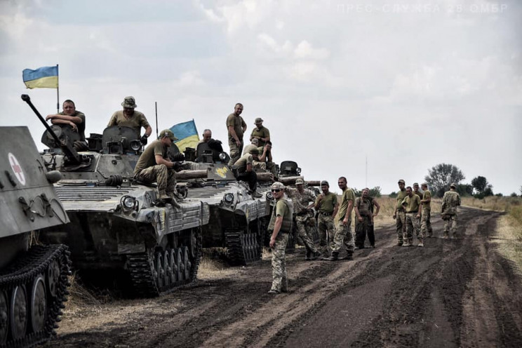 Бійці одеської 28-ї мехбригади взяли уча…