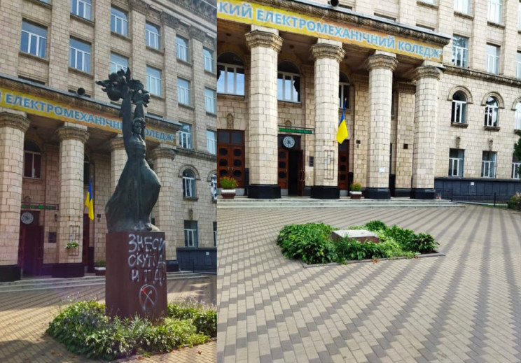 У столиці демонтували пам’ятник радянськ…
