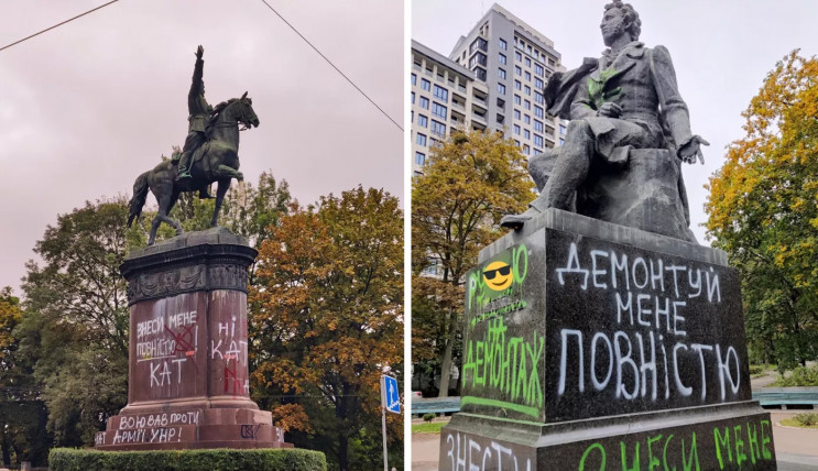 У Києві не можуть демонтувати пам'ятники…