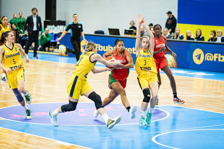 Женская сборная Украины по баскетболу во…