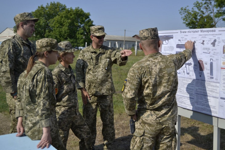 Як офіцери тероборони Хмельниччини вишкі…