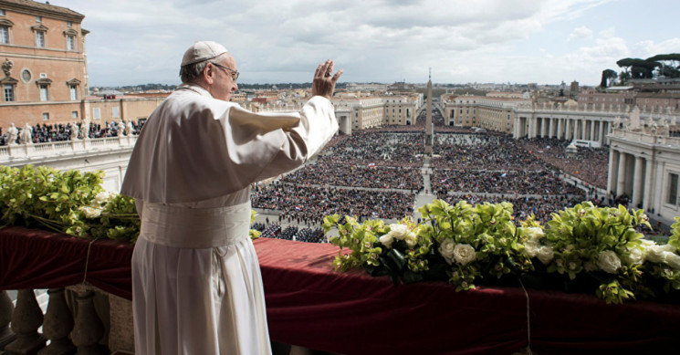 Знаменосец в белом: Когда папа Франциск…