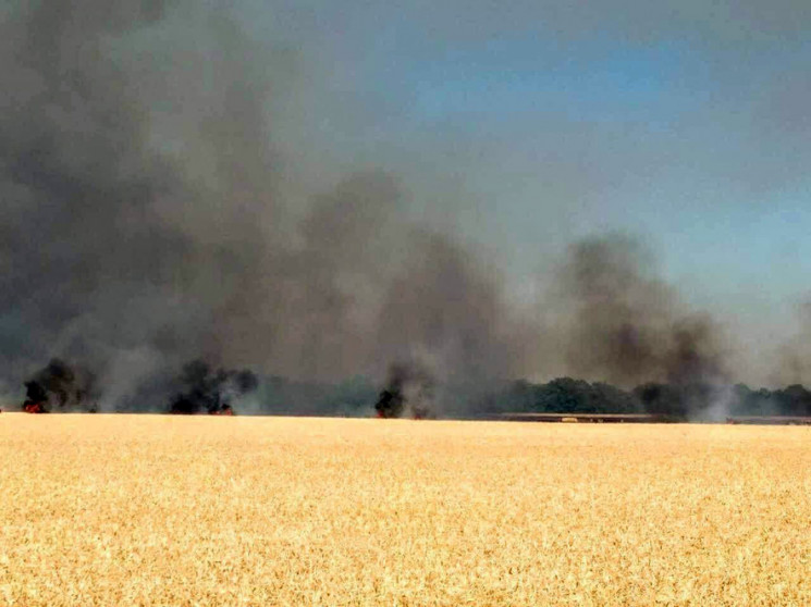 "Гелон" у вогні: На Полтавщині у фермерс…