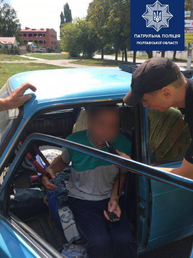 У Полтаві впіймали п'яного водія: Вміст…