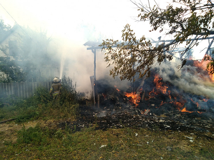 На Полтавщині пожежа знищила 15 т сіна…
