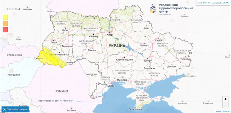 У низці областей України оголосили шторм…