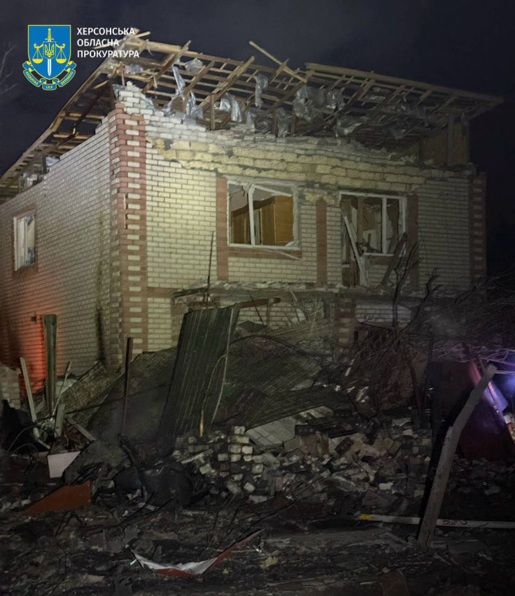 Внаслідок масованої атаки на Херсонщину…