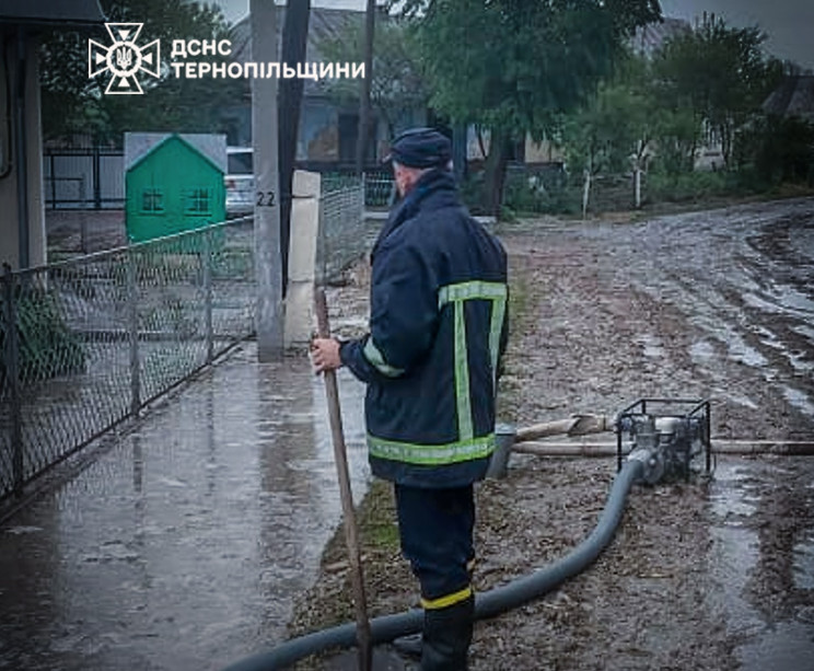 На Тернопільщині шалена злива спричинила…