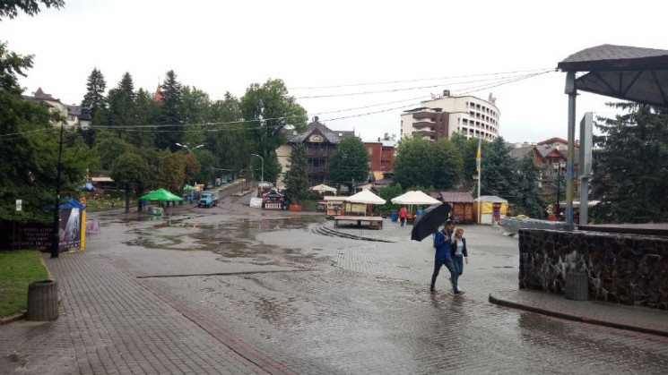 Як львівський курорт заливає дощем (ФОТО…