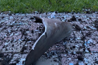 Оккупанты ночью трижды били авиабомбами…