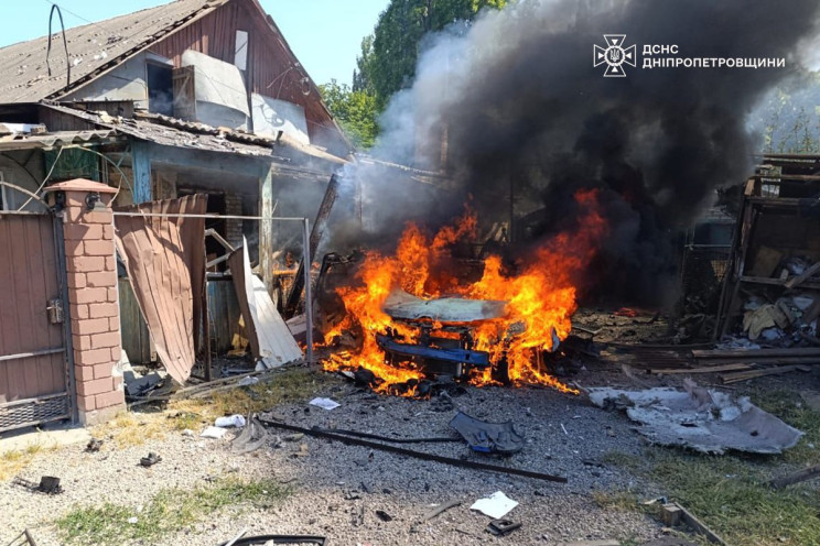 У Нікополі через прицільну атаку БпЛА за…