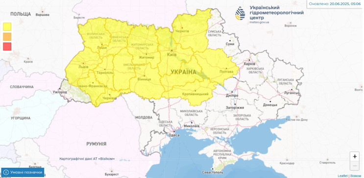 У більшості областей України оголосили ш…