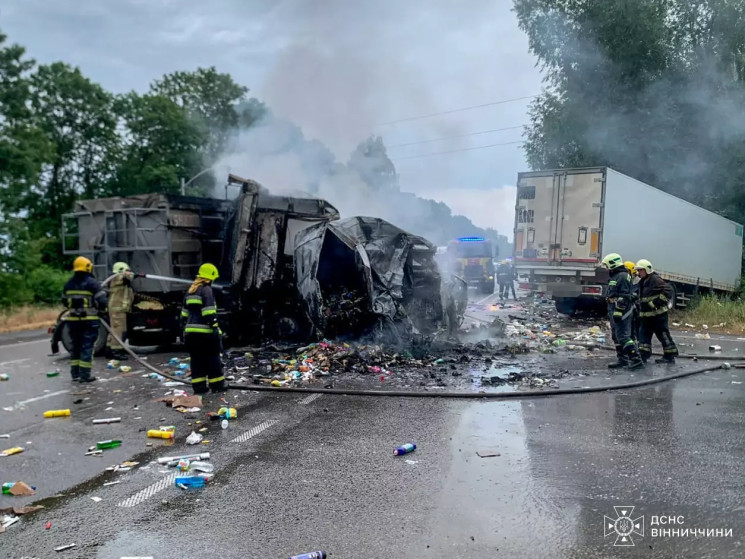 Летальне зіткнення: На Вінниччині в ДТП…