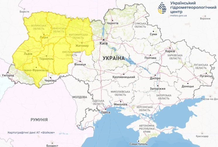 Синоптики предупредили сильный ветер в р…