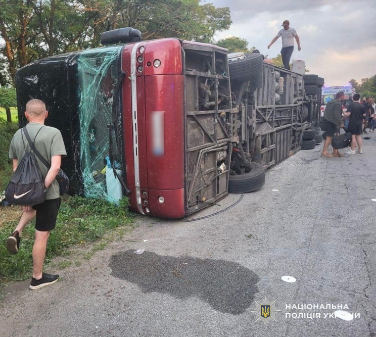 У ДТП з автобусом на Дніпропетровщині за…